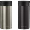 imageOvente Stainless Steel Vacuum Insulated Coffee Water Mug 12oz Portable Double Wall Handheld Tumbler with Tea Infuser BPAFree Spill Proof Travel Friendly for Hot Cold Beverage MSA12SG 2 Pack