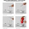 imageOVENTE Electric Glass Kettle 15 Liter 1500W Instant Hot Water Boiler Heater with ProntoFill Tech BoilDry Protection Automatic Shut Off Fast Boiling for Tea ampamp Coffee Black KG516B15L Glass Kettle White