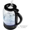 imageOVENTE Electric Glass Kettle 15 Liter 1500W Instant Hot Water Boiler Heater with ProntoFill Tech BoilDry Protection Automatic Shut Off Fast Boiling for Tea ampamp Coffee Black KG516B15L Glass Kettle Black