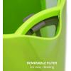 imageOVENTE Electric Kettle Hot Water Heater 17 Liter  BPA Free Fast Boiling Cordless Water Warmer  Auto Shut Off Instant Water Boiler for Coffee ampamp Tea Pot  White KP72WGreen ProntoFill