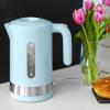 imageOVENTE Electric Kettle Hot Water Heater 17 Liter  BPA Free Fast Boiling Cordless Water Warmer  Auto Shut Off Instant Water Boiler for Coffee ampamp Tea Pot  White KP72WLight Blue ProntoFill