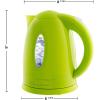 imageOVENTE Electric Kettle Hot Water Heater 17 Liter  BPA Free Fast Boiling Cordless Water Warmer  Auto Shut Off Instant Water Boiler for Coffee ampamp Tea Pot  White KP72WGreen