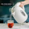 imageOVENTE Electric Kettle Hot Water Heater 17 Liter  BPA Free Fast Boiling Cordless Water Warmer  Auto Shut Off Instant Water Boiler for Coffee ampamp Tea Pot  White KP72WWhite