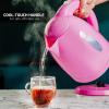 imageOVENTE Electric Kettle Hot Water Heater 17 Liter  BPA Free Fast Boiling Cordless Water Warmer  Auto Shut Off Instant Water Boiler for Coffee ampamp Tea Pot  White KP72WPink