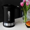 imageOVENTE Electric Kettle Hot Water Heater 17 Liter  BPA Free Fast Boiling Cordless Water Warmer  Auto Shut Off Instant Water Boiler for Coffee ampamp Tea Pot  White KP72WBlack ProntoFill