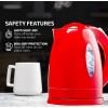 imageOVENTE Electric Kettle Hot Water Heater 17 Liter  BPA Free Fast Boiling Cordless Water Warmer  Auto Shut Off Instant Water Boiler for Coffee ampamp Tea Pot  White KP72WRed