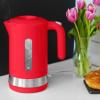 imageOVENTE Electric Kettle Hot Water Heater 17 Liter  BPA Free Fast Boiling Cordless Water Warmer  Auto Shut Off Instant Water Boiler for Coffee ampamp Tea Pot  White KP72WRed ProntoFill