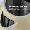 imageOVENTE Electric Kettle Stainless Steel Instant Water Boiler BPA Free 17 Liter 1100 Watts Fast Boiling with Cordless Body and Automatic Shut Off Safe and Perfect for Tea Coffee Milk Beige KS96BG