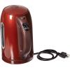 imageOvente Electric Stainless Steel Hot Water Kettle 17 Liter with 5 Temperature Control ampamp Concealed Heating Element BPAFree 1100 Watt Tea Maker with Auto ShutOff and Keep Warm Setting Brown KS88BR
