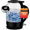 imageOVENTE Electric Glass Kettle 15 Liter 1500W Instant Hot Water Boiler Heater with ProntoFill Tech BoilDry Protection Automatic Shut Off Fast Boiling for Tea ampamp Coffee Black KG516B15L Glass Kettle Black