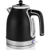 imageOVENTE Electric Kettle Water Boiler Stainless Steel 17 L Automatic ShutOff 1500W Cleo Collection Cool Touch Handle Portable Brew Coffee Maker Tea Heater w Boil Dry Protection Black KS755BBlack Matte
