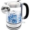 imageOVENTE Glass Electric Kettle Hot Water Boiler 17 Liter ProntoFill Tech w Stainless Steel Filter  1500W BPA Free Cordless Instant Water Heater Kettle for Coffee ampamp Tea Maker  Silver KG612SSilver