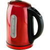 imageOvente Electric Stainless Steel Hot Water Kettle 17 Liter with 5 Temperature Control ampamp Concealed Heating Element BPAFree 1100 Watt Tea Maker with Auto ShutOff and Keep Warm Setting Red KS89R