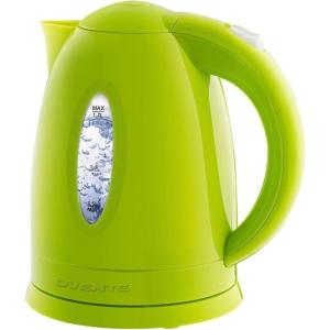 imageOVENTE Electric Kettle Hot Water Heater 17 Liter  BPA Free Fast Boiling Cordless Water Warmer  Auto Shut Off Instant Water Boiler for Coffee ampamp Tea Pot  White KP72WGreen