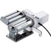 imageOvente Electric Maker Machine Attachment for PA515 PA518 and PA615 Series with 70W Motor Chrome Plated and Handle Lock Easy to Use Perfect for Fresh Homemade Pasta Silver ACPPA7080S