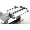 imageOvente Electric Maker Machine Attachment for PA515 PA518 and PA615 Series with 70W Motor Chrome Plated and Handle Lock Easy to Use Perfect for Fresh Homemade Pasta Silver ACPPA7080S