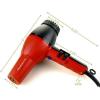 imageOvente 2200 Watt Professional Hair Dryer Ionic ampamp Tourmaline Technology Ideal for Body Volume ampamp Smoothing Comes w Two Concentrator Nozzle Attachments Lightweight for Home or Travel Black X33600 Single