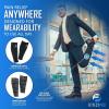 imageFittest Pro Calf Compression Sleeves and Leg Wraps for Shin Splint Support Pain Relief for Running Basketball CyclingBlack Calf Sleeves Package