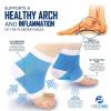 imagePlantar Fasciitis Foot Pain Relief 14 Piece Kit  HSAFSA Eligible Premium Planter Fasciitis Support Gel Heel Spur Therapy Wraps Compression Socks Foot Sleeves Arch Supports Heel Cushion ampamp GripsMedium Women 85 Men 7135