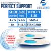 imagePlantar Fasciitis Foot Pain Relief 14 Piece Kit  HSAFSA Eligible Premium Planter Fasciitis Support Gel Heel Spur Therapy Wraps Compression Socks Foot Sleeves Arch Supports Heel Cushion ampamp GripsMedium Women 85 Men 7135