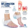 imagePlantar Fasciitis Foot Pain Relief 14 Piece Kit  HSAFSA Eligible Premium Planter Fasciitis Support Gel Heel Spur Therapy Wraps Compression Socks Foot Sleeves Arch Supports Heel Cushion ampamp GripsMedium Women 85 Men 7135
