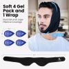 imageShin Splint Ice Packs HSA and FSA Eligible Reusable Hot and Cold Therapy Wrap  Leg or Calf Pain Relief  Advanced Soft Gel Technology  Freezable and Microwavable  Running Injuries ampamp RecoveryJaw