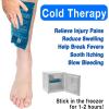imageShin Splint Ice Packs HSA and FSA Eligible Reusable Hot and Cold Therapy Wrap  Leg or Calf Pain Relief  Advanced Soft Gel Technology  Freezable and Microwavable  Running Injuries ampamp RecoveryStandard