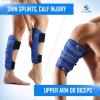 imageShin Splint Ice Packs HSA and FSA Eligible Reusable Hot and Cold Therapy Wrap  Leg or Calf Pain Relief  Advanced Soft Gel Technology  Freezable and Microwavable  Running Injuries ampamp RecoveryShin