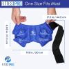 imageShin Splint Ice Packs HSA and FSA Eligible Reusable Hot and Cold Therapy Wrap  Leg or Calf Pain Relief  Advanced Soft Gel Technology  Freezable and Microwavable  Running Injuries ampamp RecoveryAnkle