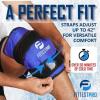 imageShin Splint Ice Packs HSA and FSA Eligible Reusable Hot and Cold Therapy Wrap  Leg or Calf Pain Relief  Advanced Soft Gel Technology  Freezable and Microwavable  Running Injuries ampamp RecoveryKnee XL