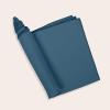 imageFittest Pro NonSlip Hot Yoga Towel with SuperAbsorbent Soft Suede Microfiber in Many Colors for Bikram Pilates and Yoga Mats 7200 x 2650 Frosted BlueDark Blue