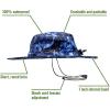 imageFROGG TOGGS Boonie Hat  Fishing Hat Offers Waterproof Breathable Sun ProtectionMossy Oak Elements Blue Marlin