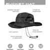 imageFROGG TOGGS Bucket Hat Waterproof Breathable Sun ProtectionBlack