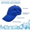 imageFROGG TOGGS Chilly Pro Hat Instant Cooling and Sun ProtectionAthletic Blue