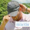 imageFROGG TOGGS Chilly Pro Hat Instant Cooling and Sun ProtectionDark Graphite