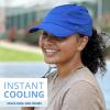 imageFROGG TOGGS Chilly Pro Hat Instant Cooling and Sun ProtectionDark Graphite