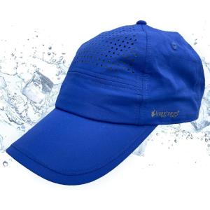 imageFROGG TOGGS Chilly Pro Hat Instant Cooling and Sun ProtectionAthletic Blue
