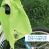 imageFROGG TOGGS Chilly Pad Instant Cooling Towel long lasting reusable Sports and Outdoors Neck Towel 33x13Hivis Lime Green