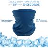 imageFROGG TOGGS Chilly Pad PRO Microfiber Cooling GaiterBlue