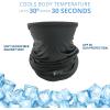 imageFROGG TOGGS Chilly Pad PRO Microfiber Cooling GaiterCharcoal