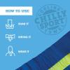 imageFROGG TOGGS Chilly Sport Cooling Neck Wrap ampamp Head BandHivis Green