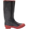 imageFROGG TOGGS Mens 16quot Black Utility Rubber Boot FootwearBlackRed
