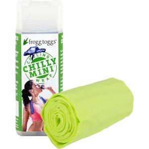 imageFROGG TOGGS Chilly Mini Cooling Neck Towel 29quot x 3quotHigh Vis Green