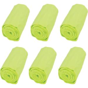 imageFROGG TOGGS Chilly Mini Cooling Neck Towel 29quot x 3quotHigh Vis Green 6pack
