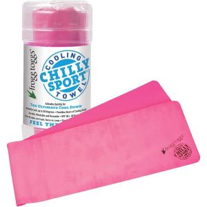 imageFROGG TOGGS Chilly Sport Cooling Neck Wrap ampamp Head BandHot Pink