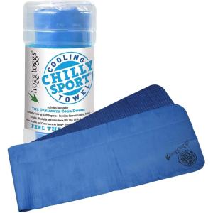imageFROGG TOGGS Chilly Sport Cooling Neck Wrap ampamp Head BandVarsity Blue