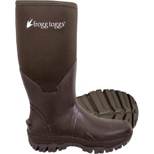 imageFROGG TOGGS Mens Ridge Buster Waterproof Insulated Rubber Hunting Boot Neoprene and ThinsulateBrown