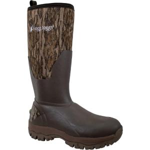 imageFROGG TOGGS Mens Ridge Buster Waterproof Insulated Rubber Hunting Boot Neoprene and ThinsulateMossy Oak Bottomland
