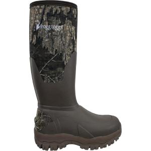 imageFROGG TOGGS Mens Ridge Buster Waterproof Insulated Rubber Hunting Boot Neoprene and ThinsulateRealtree Timber