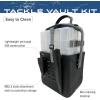 imageFROGG TOGGS EVA Tackle Vault Lightweight Customizable Fishing Tackle BagBlack
